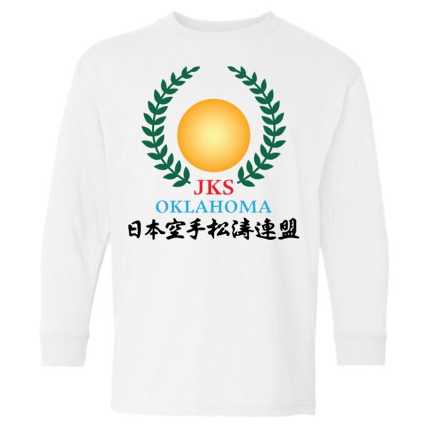 PRINTED - Gildan Youth Heavy Cotton™ Long Sleeve T-Shirt Thumbnail